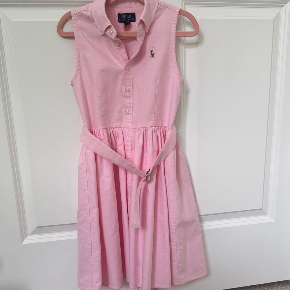 Polo by Ralph Lauren Light Pink Sleeveless Dress